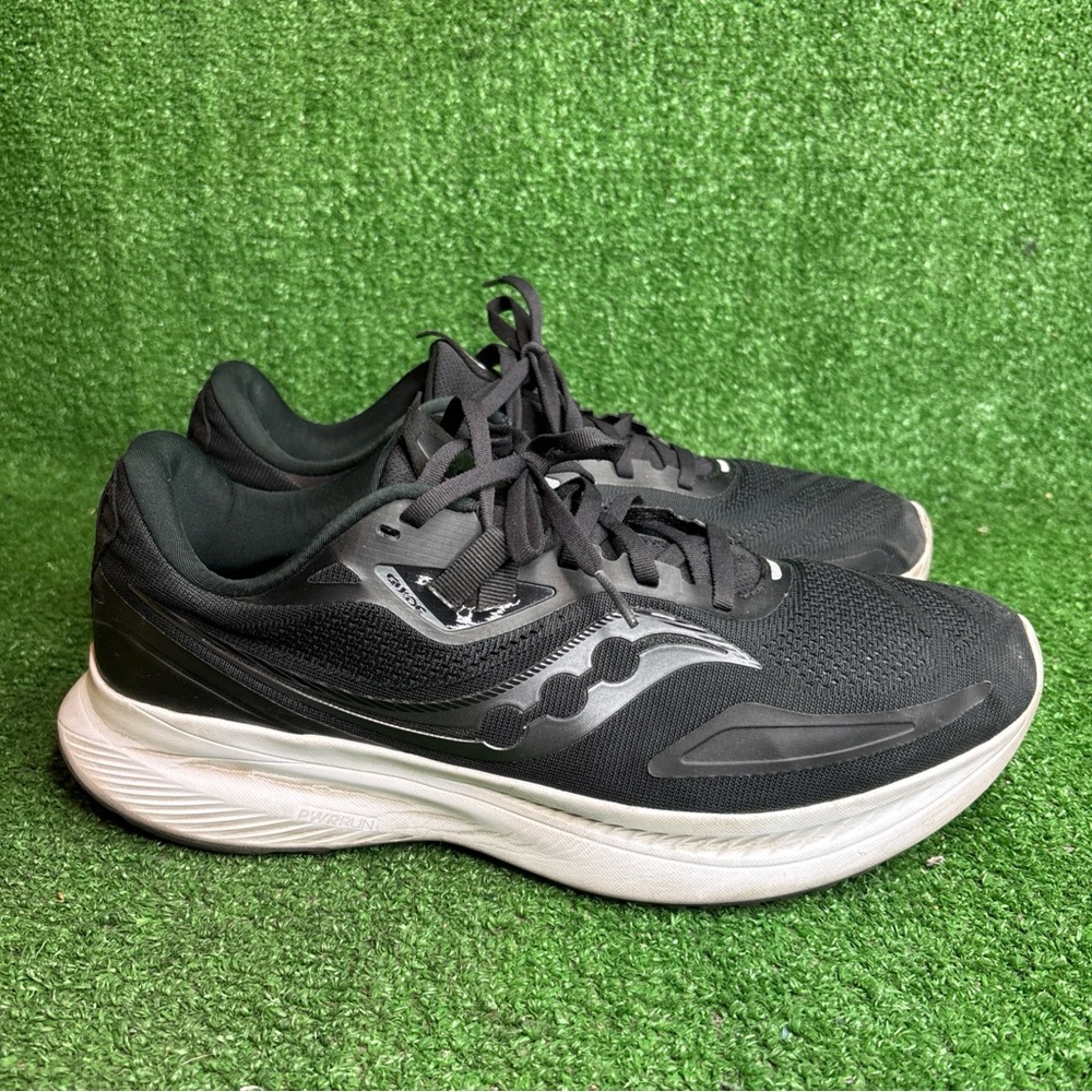 Saucony Guide 15 Men's US Size 12 Shoes Black White S20684-12